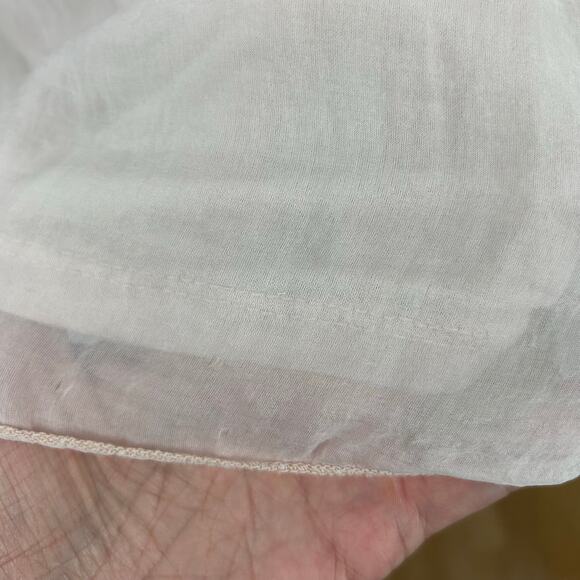 Eliana Baldi Silk Top Blouse Made in Italy Balletcore Romantic Princess Large - Picture 3 of 7